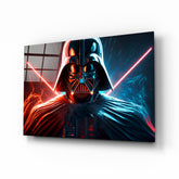 Darth Vader Glass Wall Art  || Designers Collection.